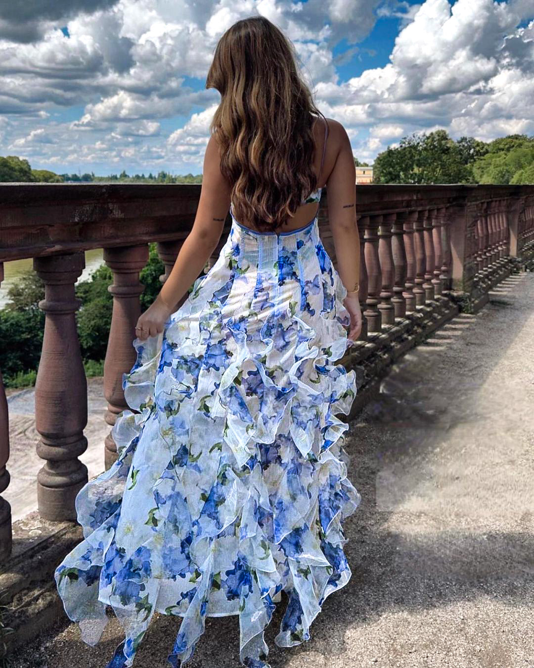 Shanna | Elegant Ruffle Kleid