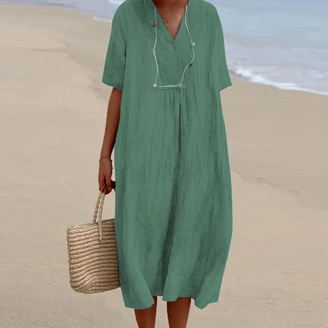 KARINA™ - Relaxed Fit Midikleid