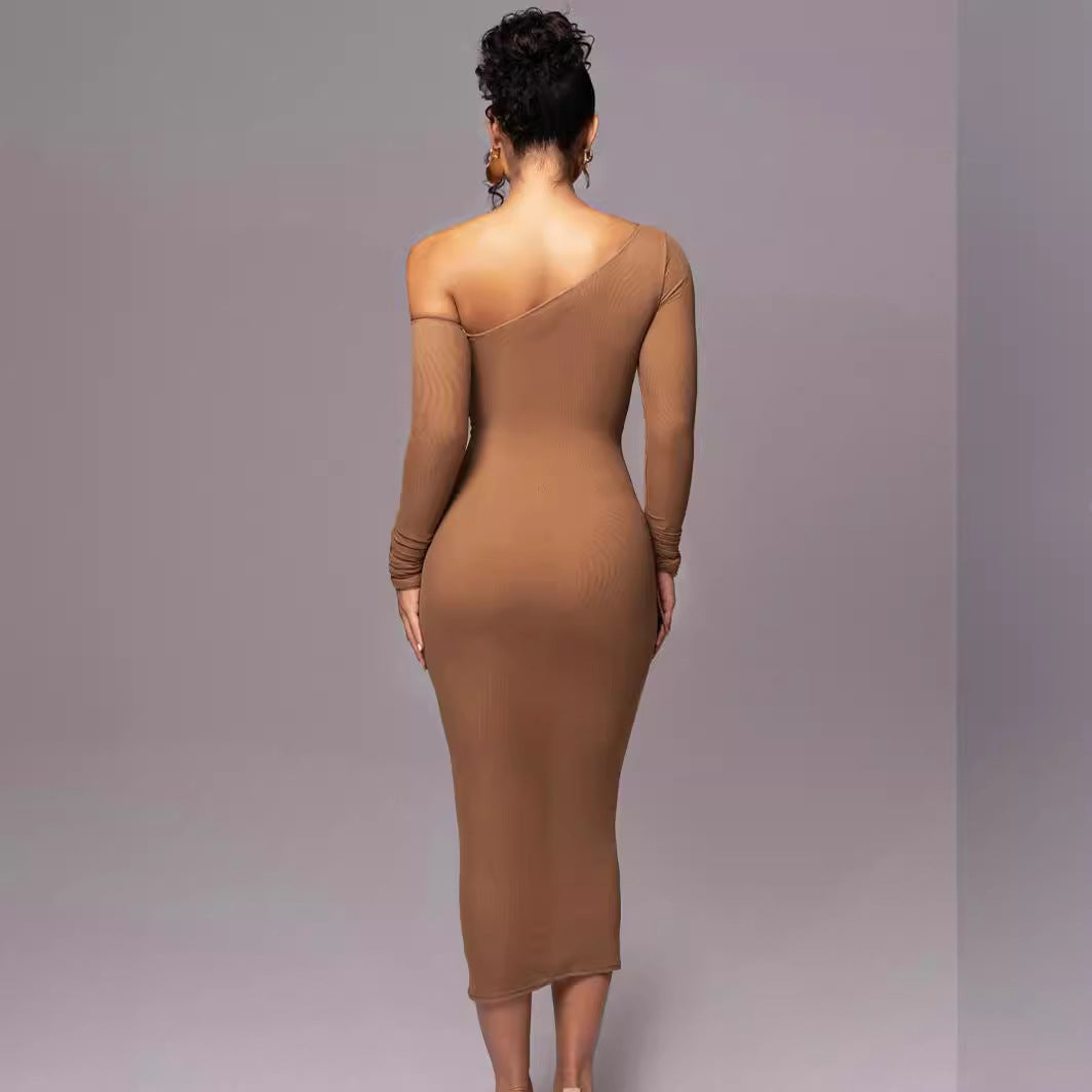 BENTE™ - Classy Bodycon Long Sleeve Midikleid