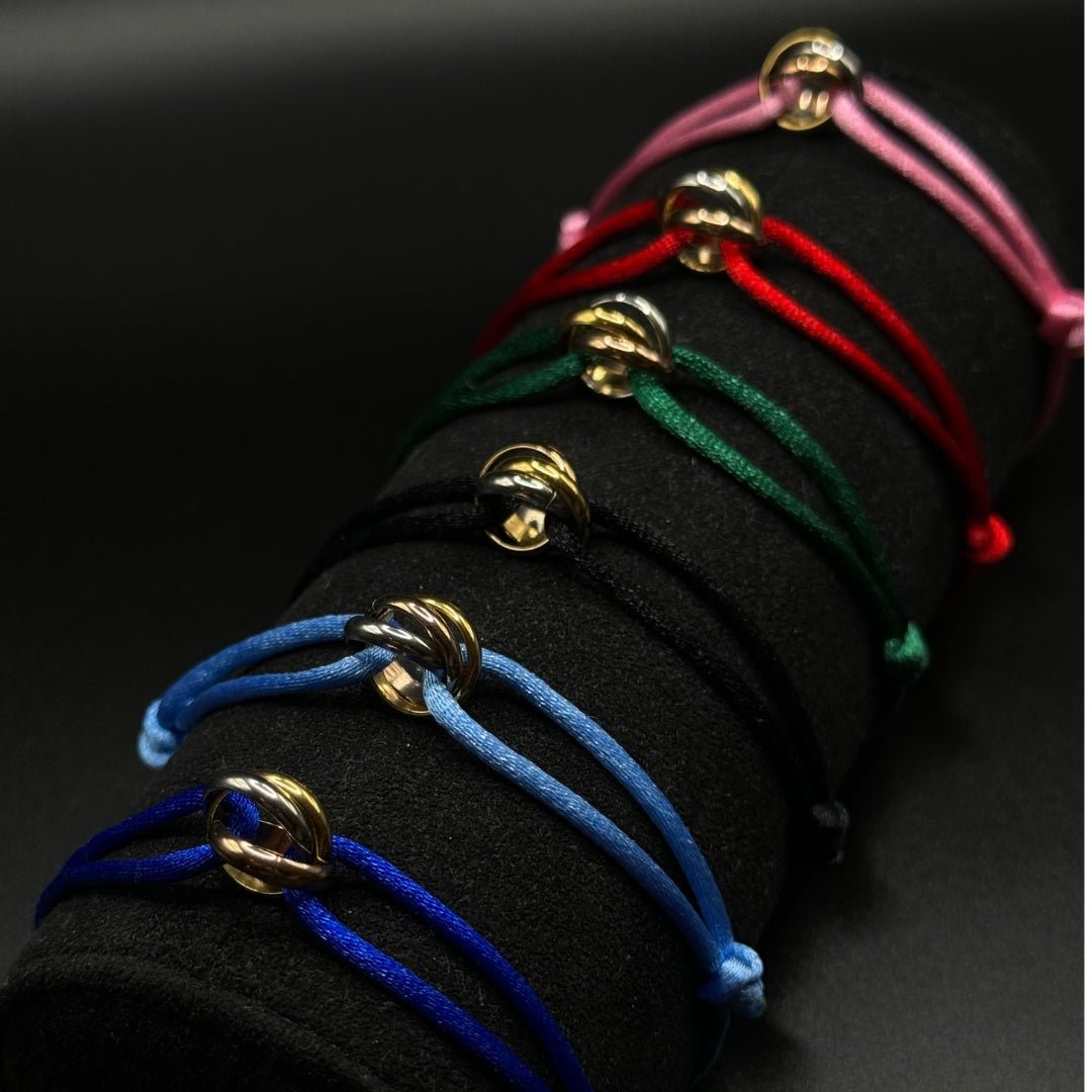 Carmet goldenes Armband