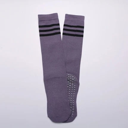Mid-Tube Damen’s Pilates & Yoga Socks Non-Slip Cotton