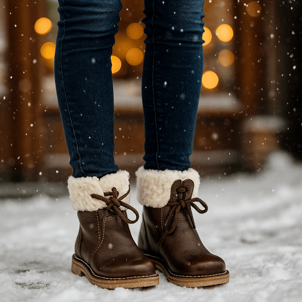Damen Short Snow Stiefel - Warm - Stylish - Winter