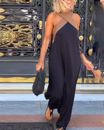 MILLEN™ - Cross Neck Elegance Kleid