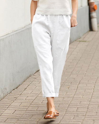 Diane | Relaxed Fit Lightweight Pants - Breathable and Comfortable