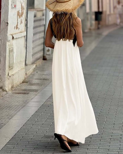 MILLEN™ - Cross Neck Elegance Kleid