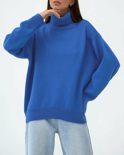Marcia | Damen Oversized Roll Neck Jumper