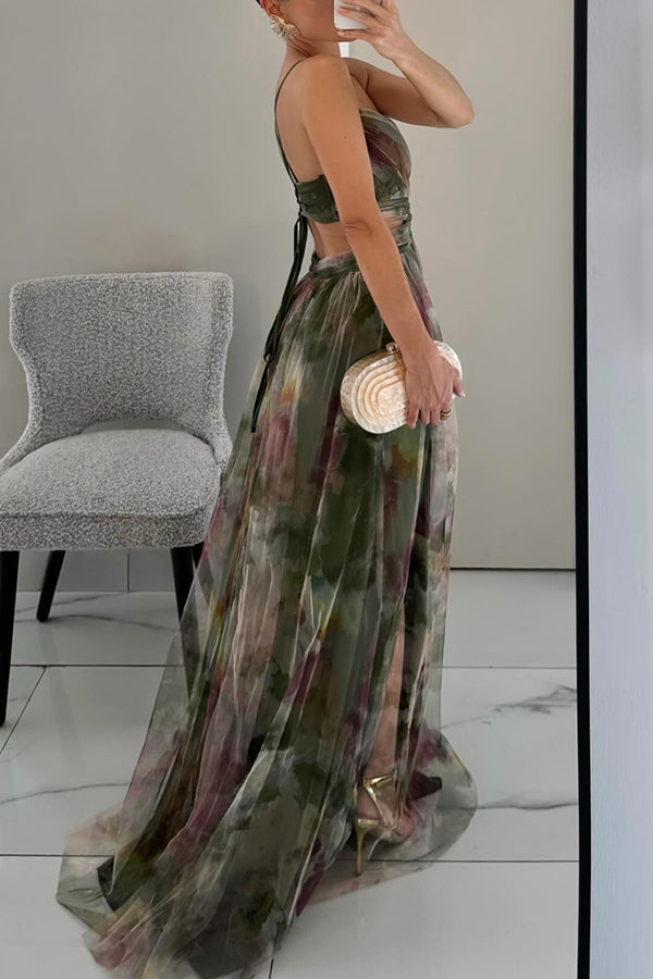 Madeline | Floral Maxi Kleid for Effortless Elegance