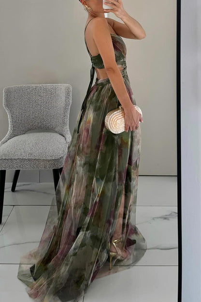 Madeline | Floral Maxi Kleid for Effortless Elegance
