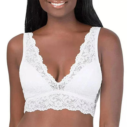Wynona - Lace Crop Bralette Top for Damen