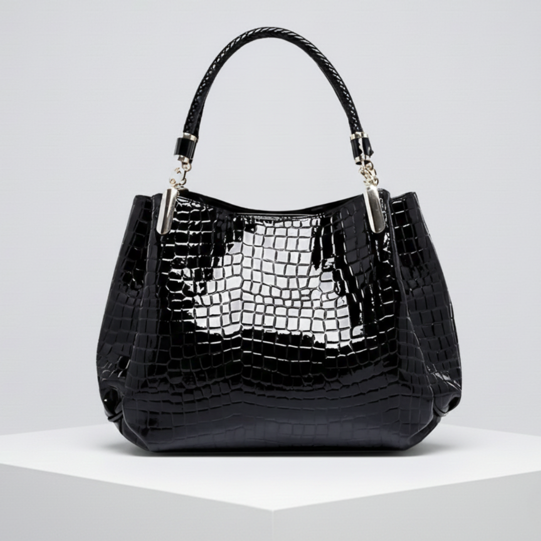 Besace - Elegant Croc Handtasche