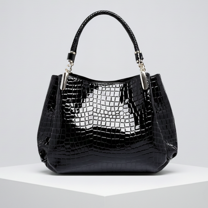Besace - Elegant Croc Handtasche