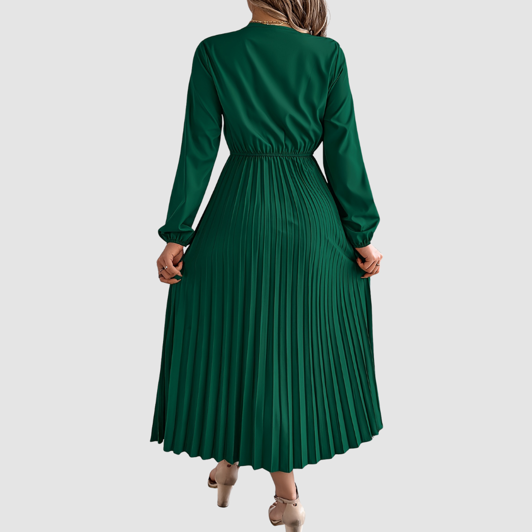 Rosalind Quinn | Lace V-Neck A-Line Kleid