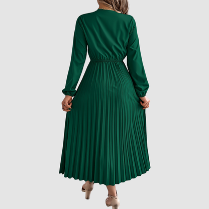 Rosalind Quinn | Lace V-Neck A-Line Kleid