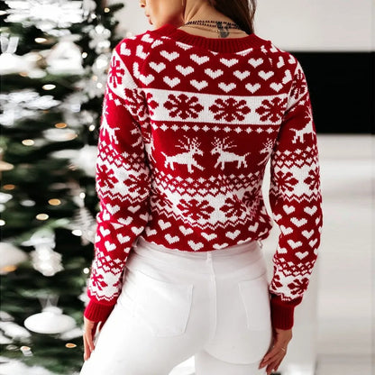 Reese | Damen Fitted Christmas Jumper