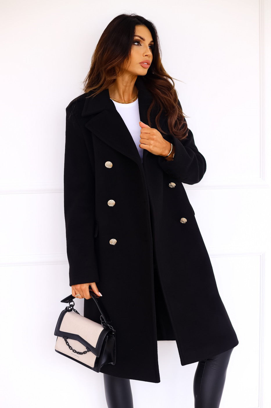 Mckenzie | Damen Double Breasted Overcoat