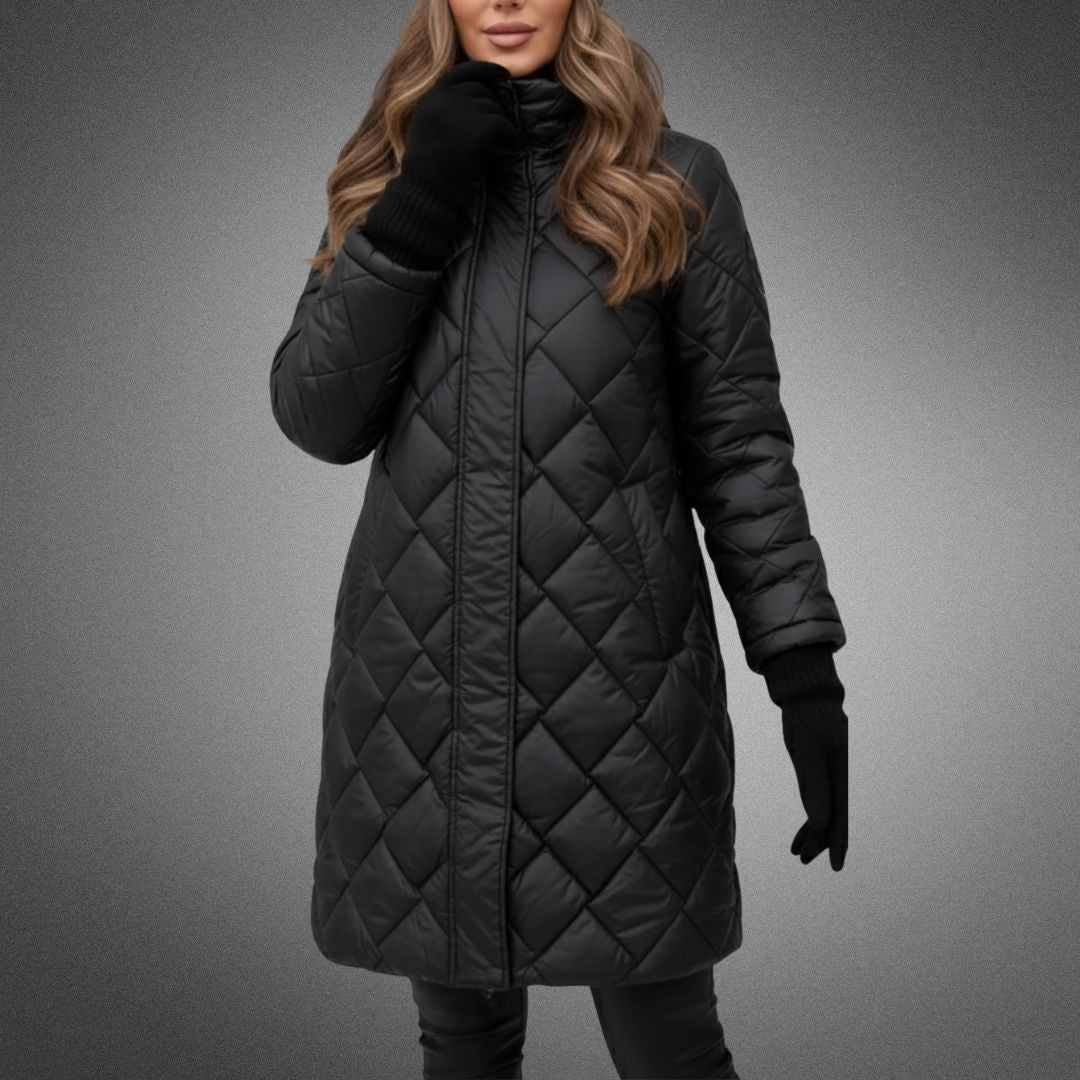 Luna - Elegant Padded Long Jacket