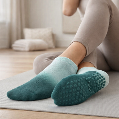 Damen’s Pilates Yoga Socks Non-Slip Cotton