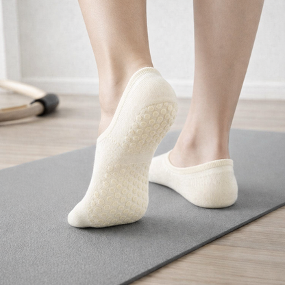 Pilates Socks Non-Slip Mesh Breathable Low-Cut