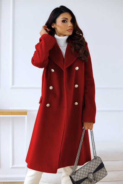 Mckenzie | Damen Double Breasted Overcoat