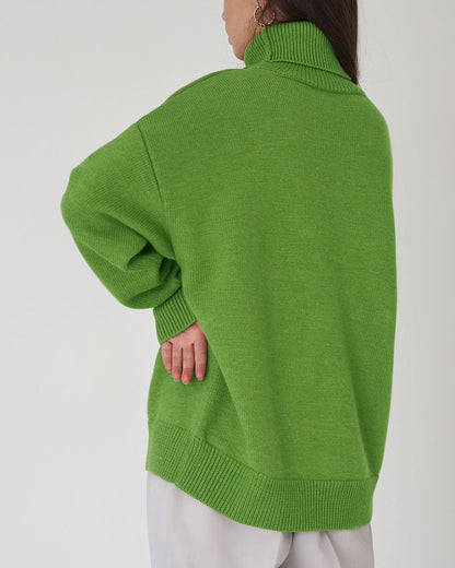 Marcia | Damen Oversized Roll Neck Jumper