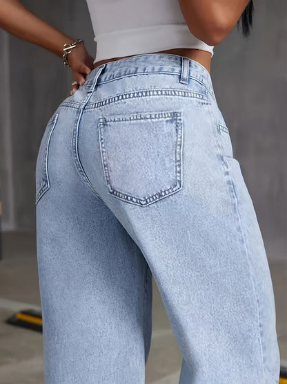 PHILIPPA™ - Trendy High-Waisted Denim