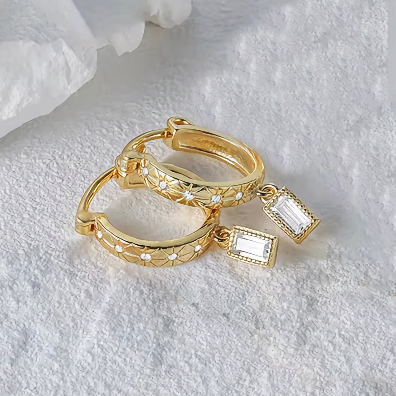 Ovia Diamant Creolen