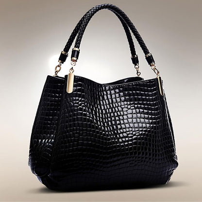 Besace - Elegant Croc Handtasche
