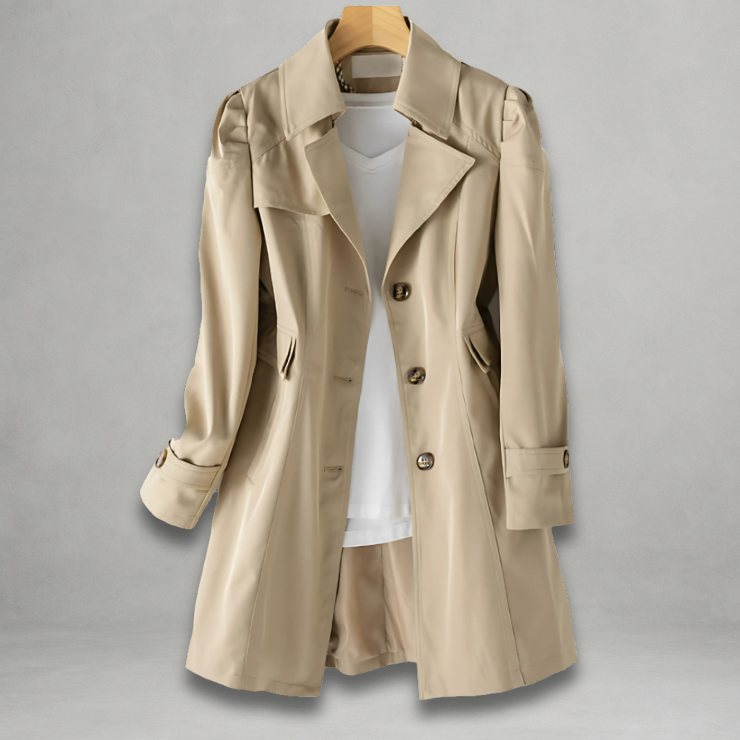 Jamie - Elegant Autumn Trench Mantel