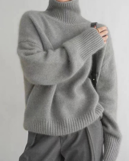 Judith | Damen Oversized Turtleneck Sweater