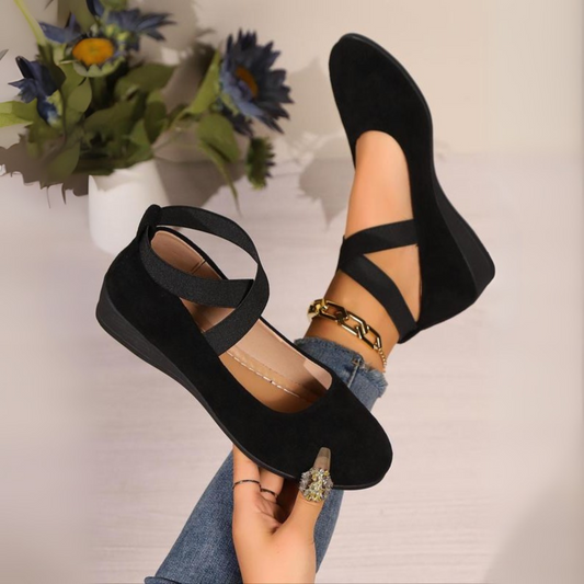 Victoria - Elegant Closed Wedge Schuhe