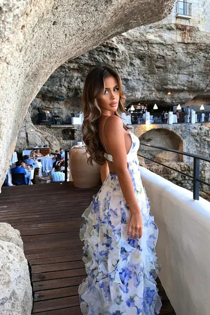 Shanna | Elegant Ruffle Kleid