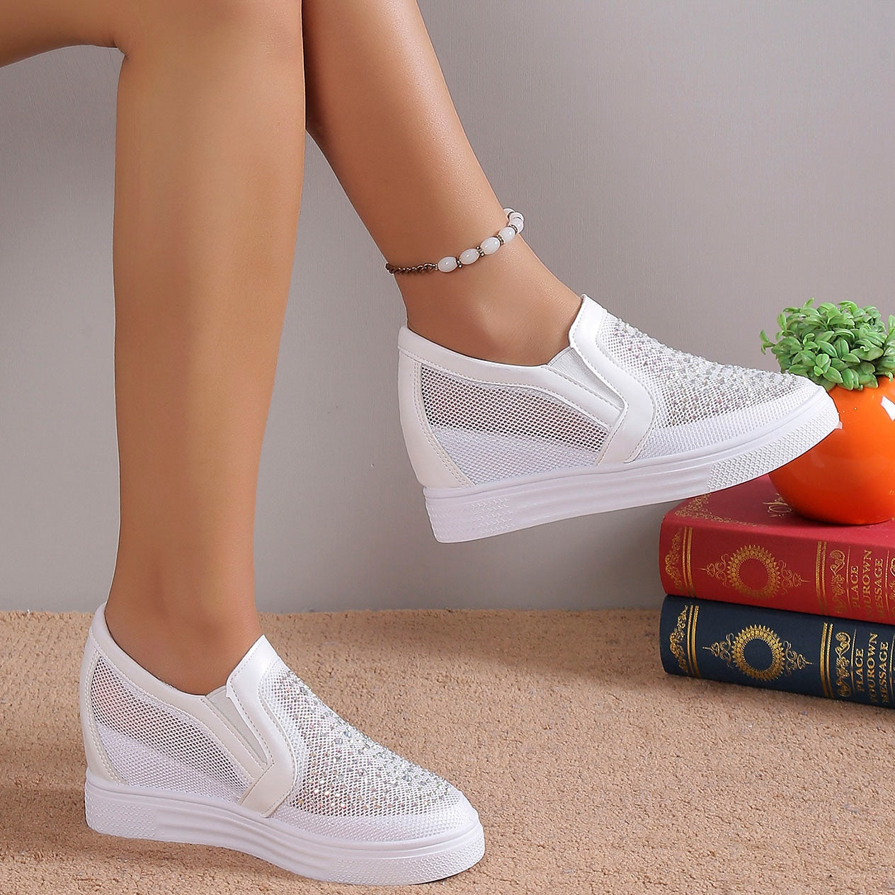 SABRINA™ -  Modern Sparkle Sneaker