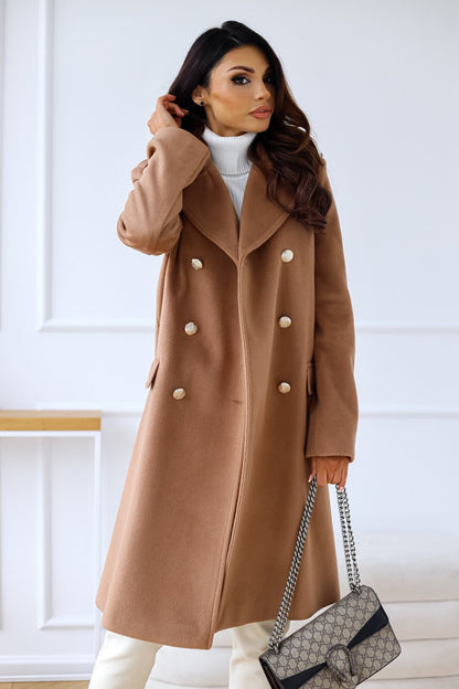 Mckenzie | Damen Double Breasted Overcoat