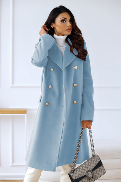 Mckenzie | Damen Double Breasted Overcoat
