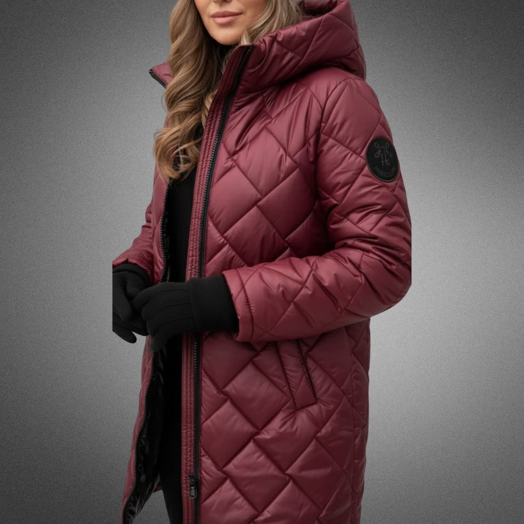 Luna - Elegant Padded Long Jacket