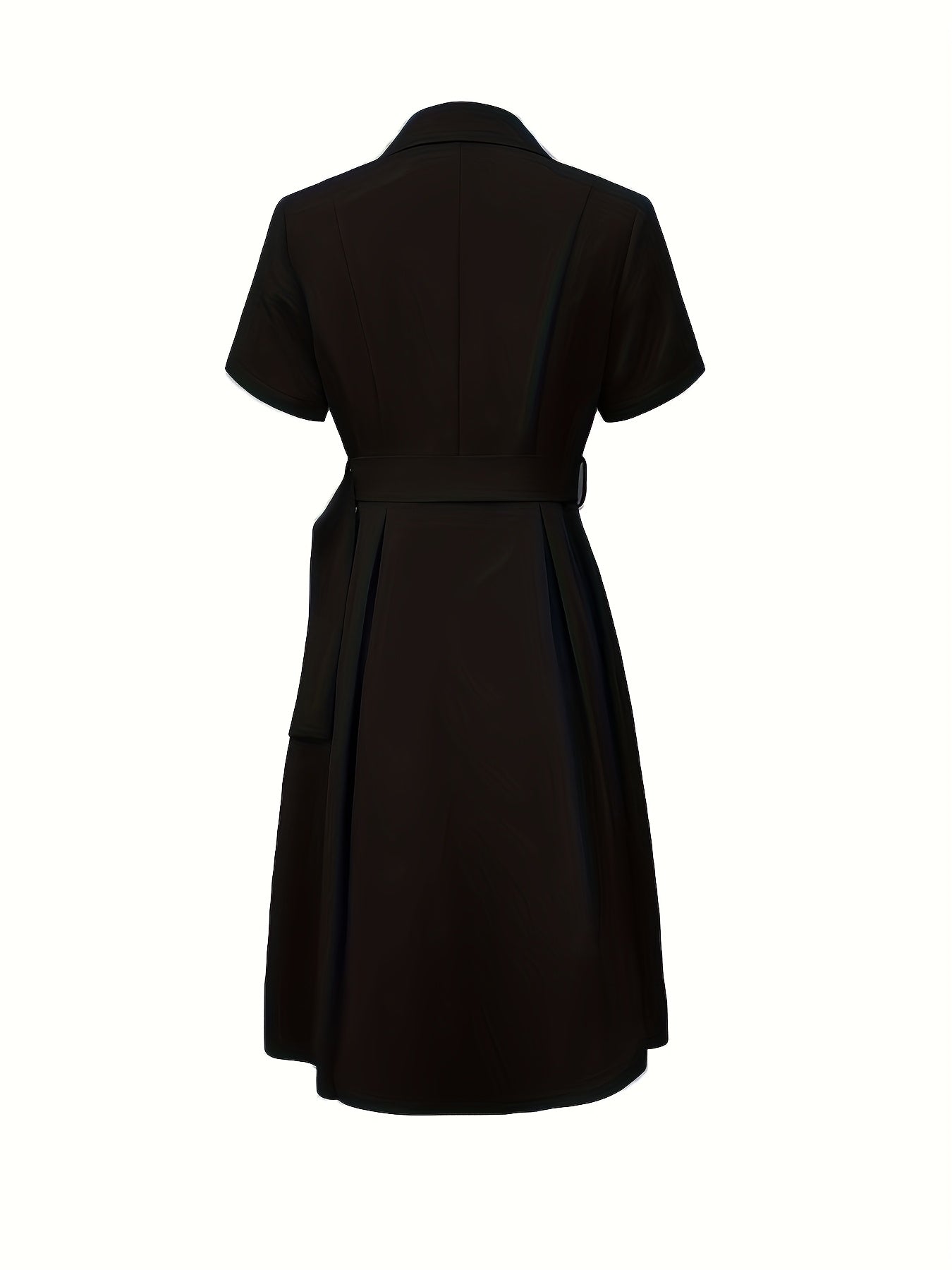 Celina Bloom | Elegant Black A-Line Kleid