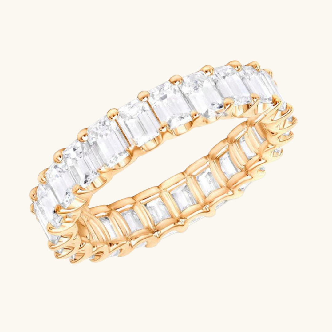 Kubieke ring Gold