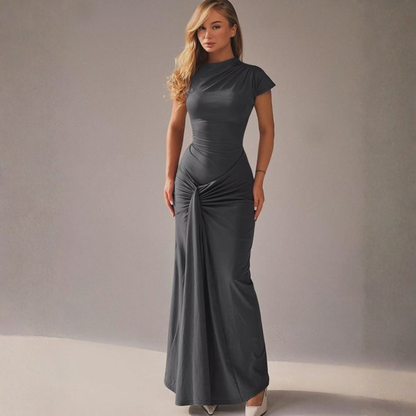 LOLA™ - Elegant Wrap Ruched Bodycon Formal Kleid