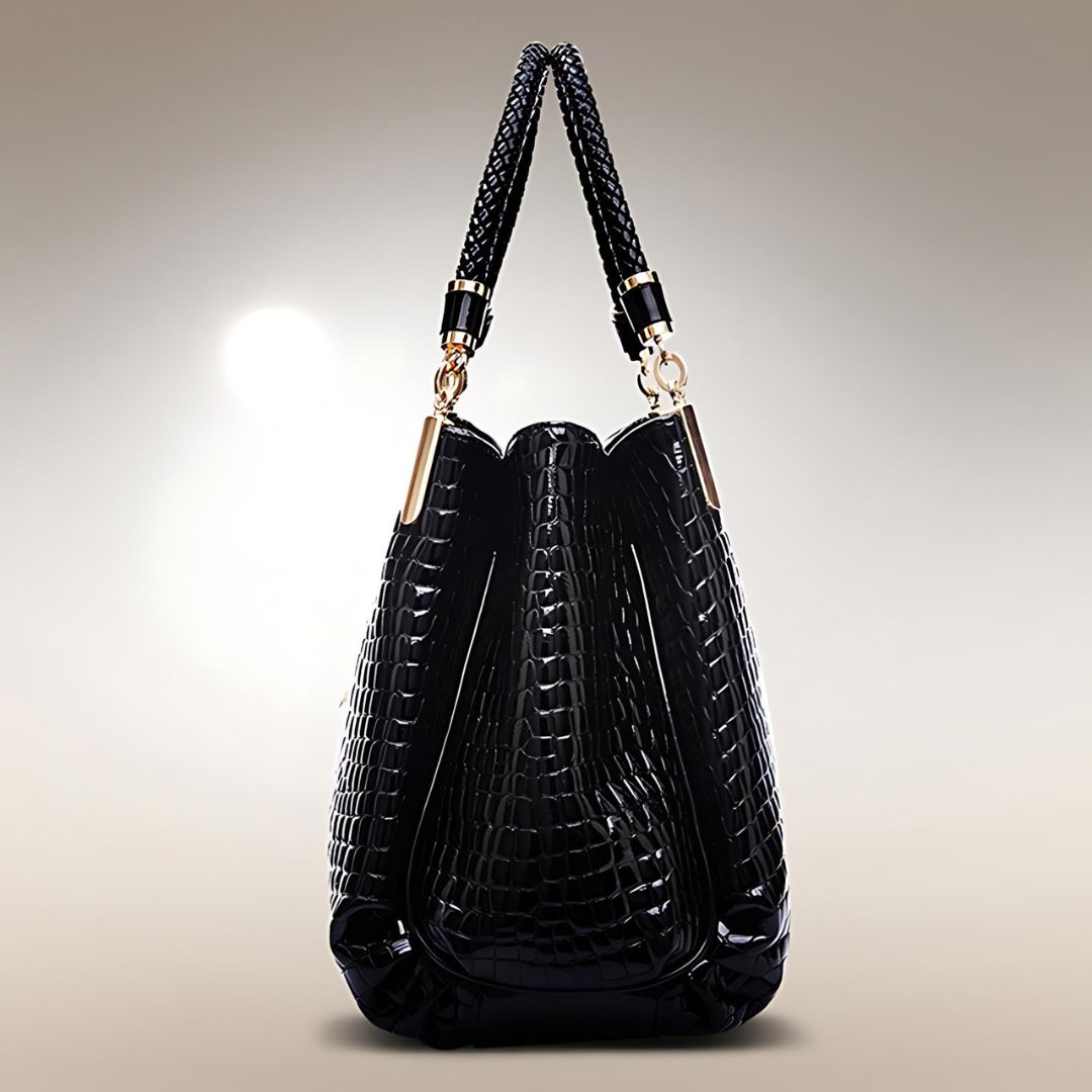 Besace - Elegant Croc Handtasche