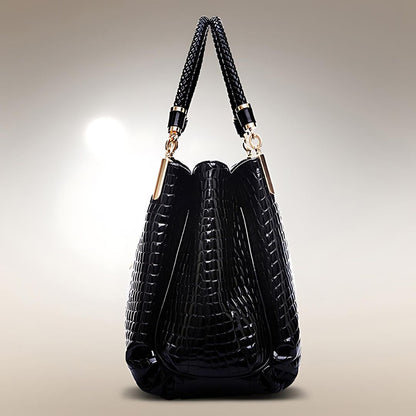 Besace - Elegant Croc Handtasche
