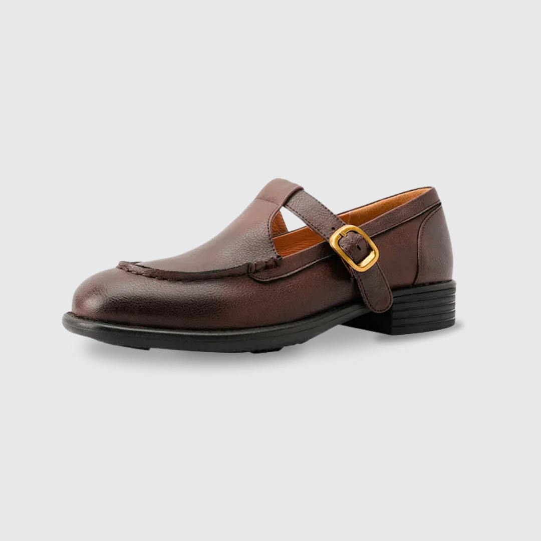 Nancy | Retro-Inspired Leather Schuhe