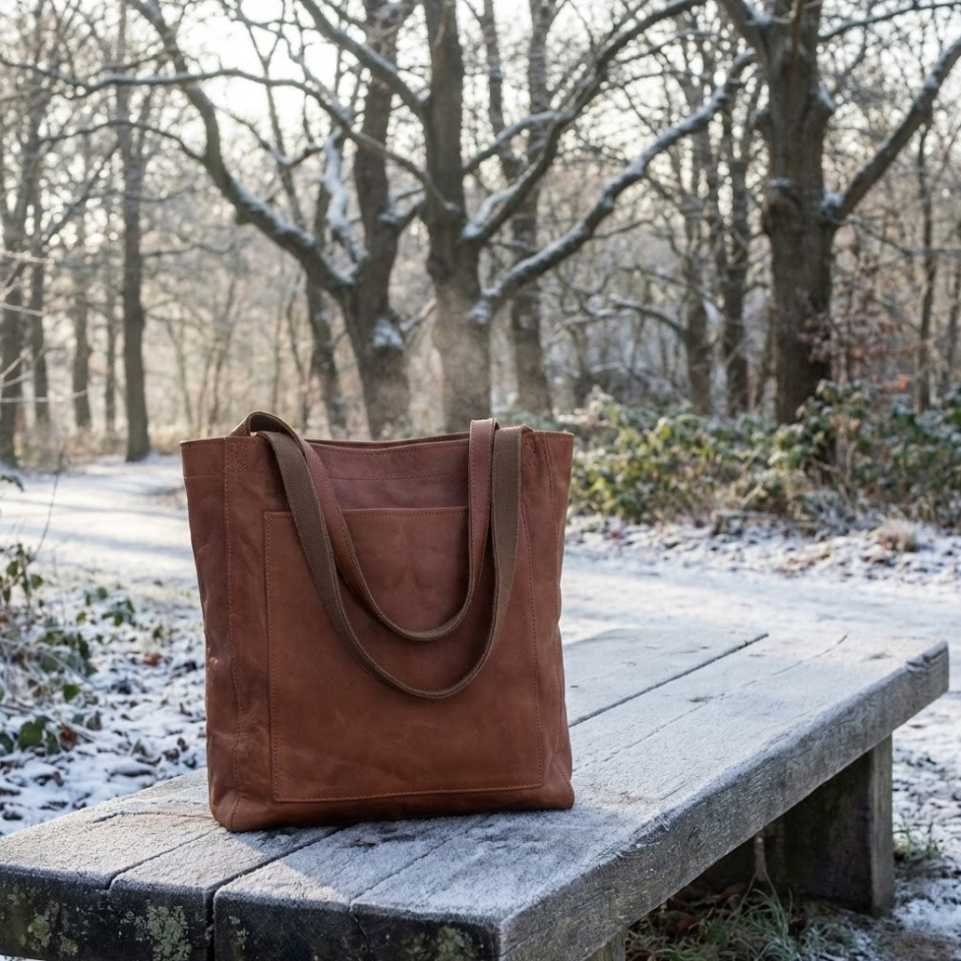 Lancaster - Classic Leather Tote Bag