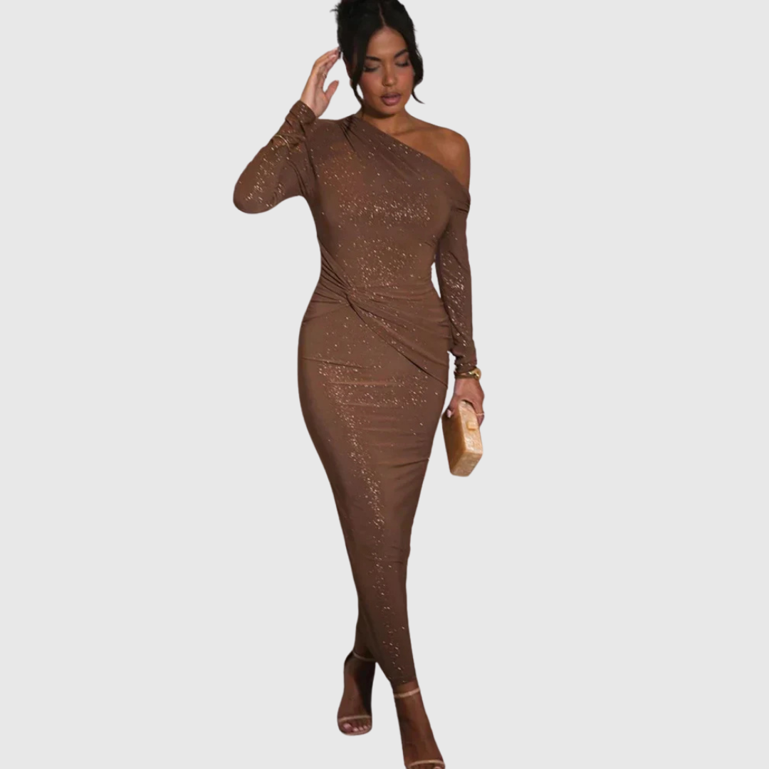 Vionne | Glitter Maxi Kleid