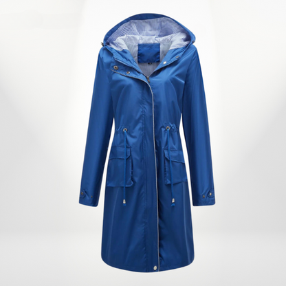 Charlotte | Damen Hooded Mid-Length Anorak Mantel