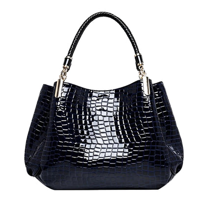 Besace - Elegant Croc Handtasche