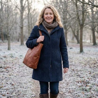 Lancaster - Classic Leather Tote Bag