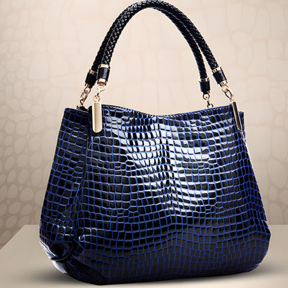 Besace - Elegant Croc Handtasche