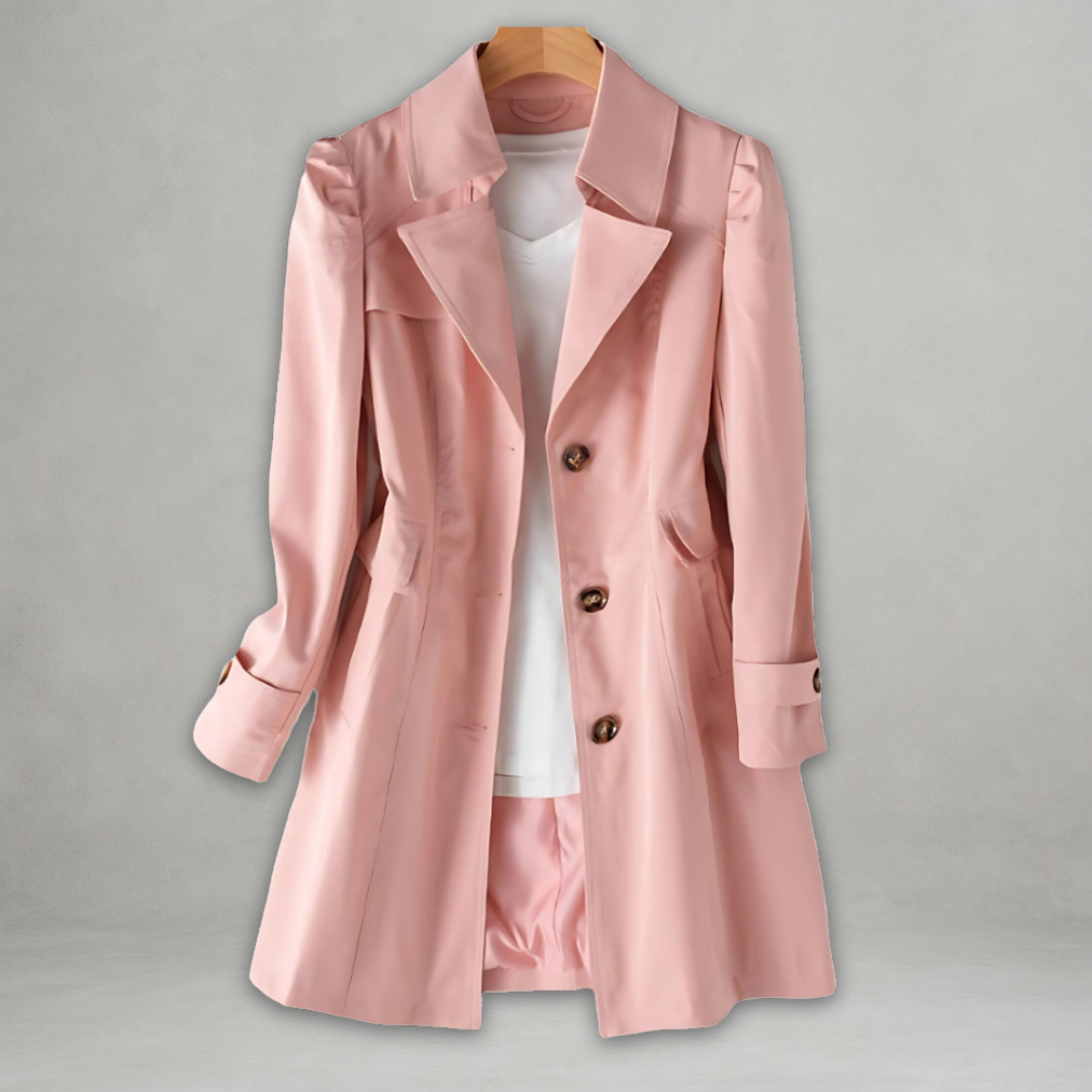 Jamie - Elegant Autumn Trench Mantel