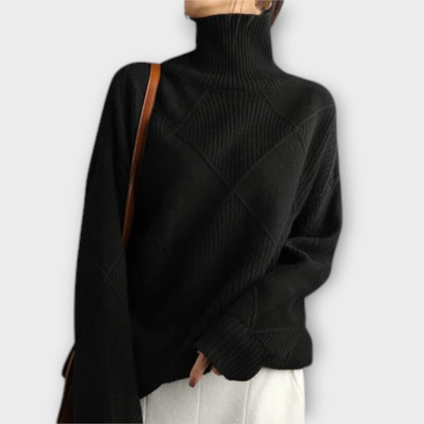 Melanie - Cosy Turtleneck Jumper