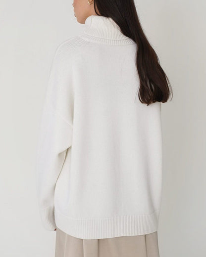 Marcia | Damen Oversized Roll Neck Jumper